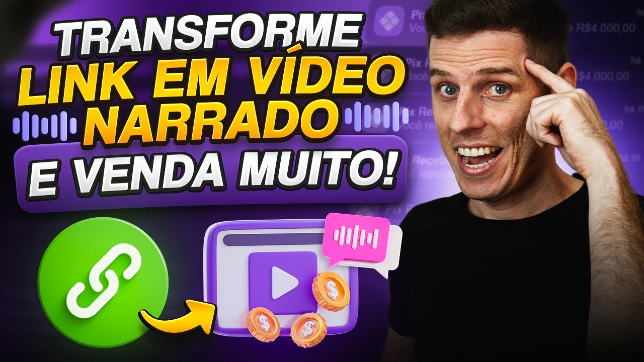 Essa IA transformar Qualquer Link em um Vídeo Narrado para VENDER MAIS!