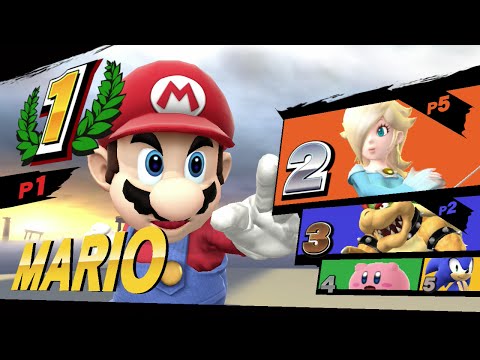 Super Smash Bros. Wii U - Initial Longplay Gameplay