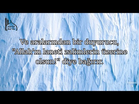 Araf Suresi (40-52) - Abdullah el Musa