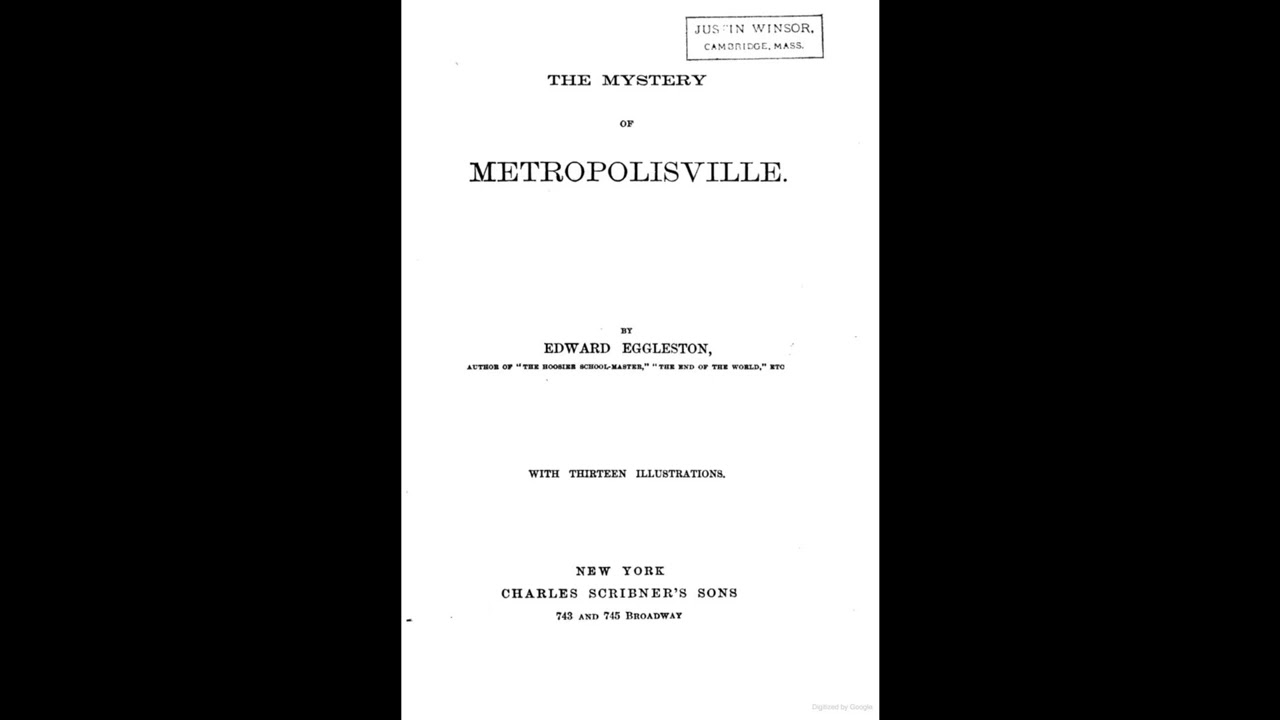 The Mystery Of Metropolisville