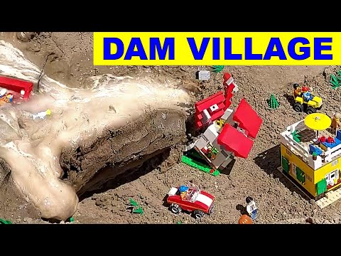 LEGO DAM BREACH - WC and VILLAGE . Ep. 2