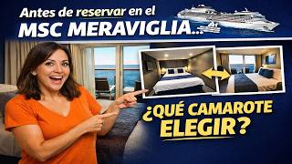 MSC Meraviglia Cabin Tour 🚢 | Mira esto antes de reservar tu camarote