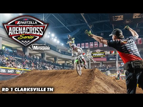 Partzilla Arenacross RD 1 TWMX Race Highlights | Clarksville TN