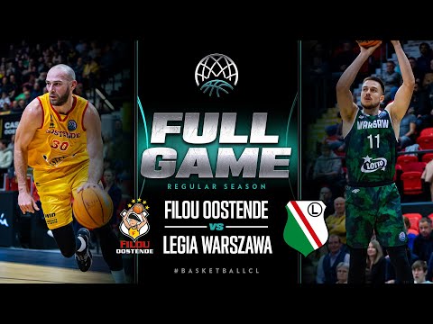 Filou Oostende v Legia Warszawa | Full Game | Basketball Champions League 2022/23