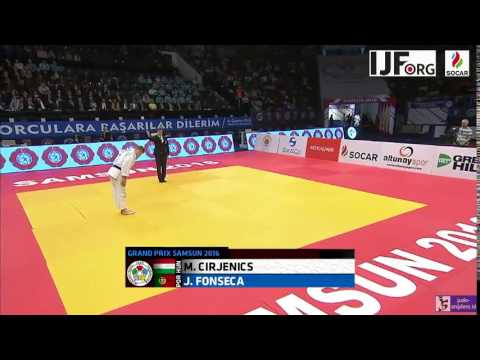Judo 2016 Grand Prix Samsun: Cirjenics (HUN) - Fonseca (POR) [-100kg] bronze