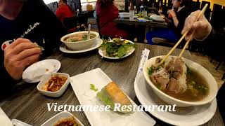 Pho Vietnamese Beef Noodle Soup | Tufo Fresh Spring Rolls | Pho 7 Cow National City | San Diego Cali