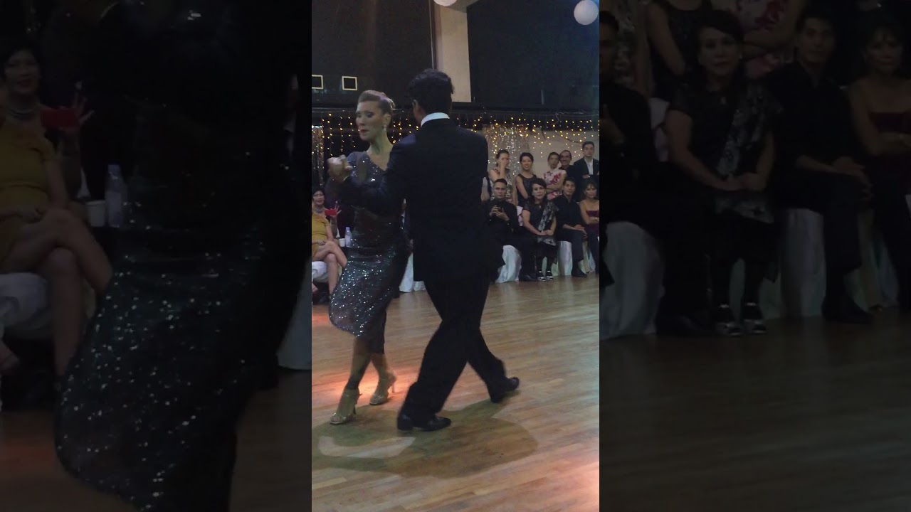 Sebastian Arce and Mariana Montes, the fourth dance at SITF, Singapore 7. October 2017