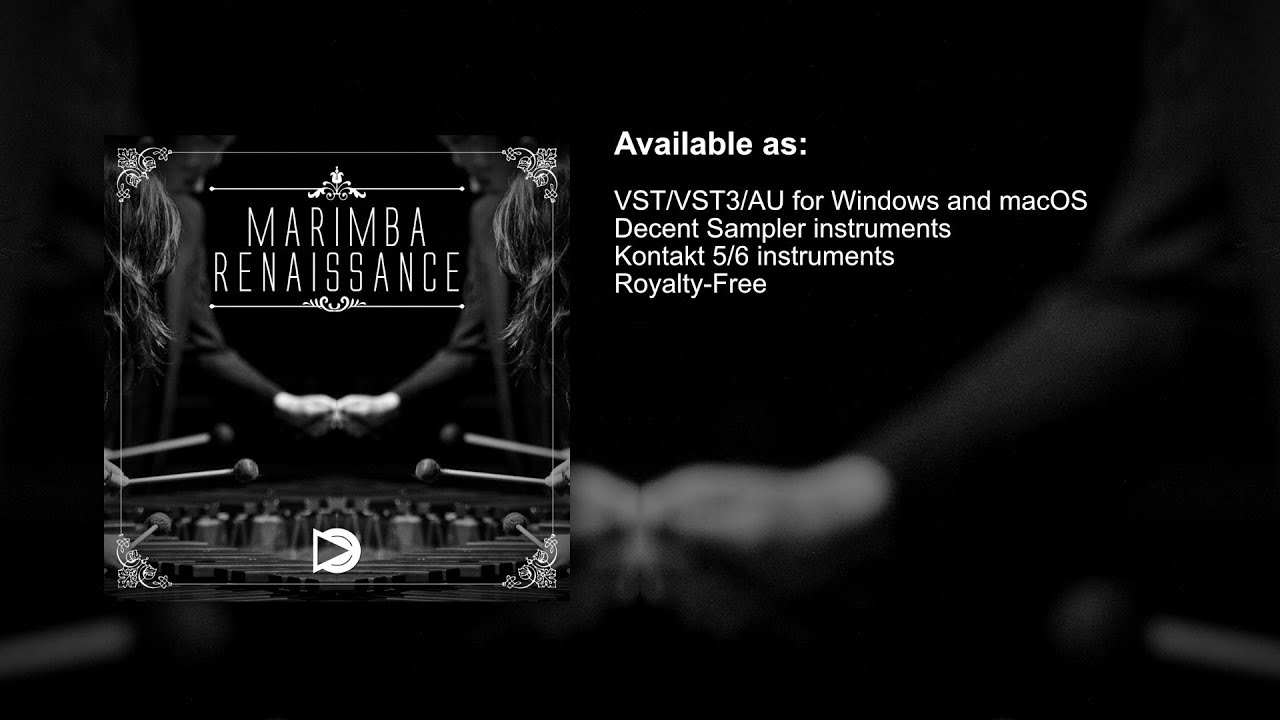 Marimba Renaissance FREE VST, VST3, AU plugin instrument and Decent Sampler/Kontakt - YouTube