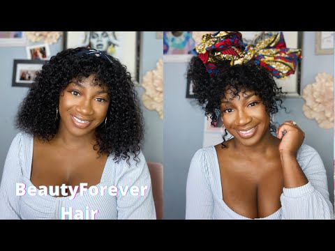 Sexual Chocolate: Let’s Get This Banged Headband Wig Together ft. Beauty Forever hair