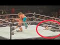 Drew Mclntyre Attacked WWE Officials Referee Supershow Event Drew Mclntyre LowBlow To Seth Rollins