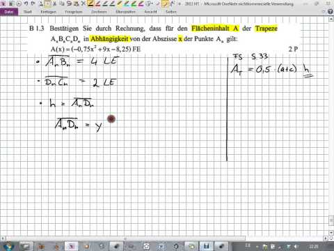 Abschlussprüfung MII - 2012 HT B1.3 - Realschule Bayern