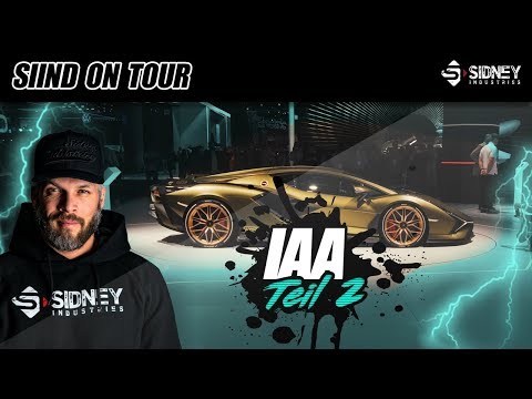 ALLE meine Autos verkaufen für den Lamborghini SIAN? | IAA Teil 2/2 | Sidney Industries