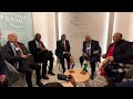 President Cyril Ramaphosa Holds Meeting With His Majesty King Letsie III On The Sidelines Of The WEF