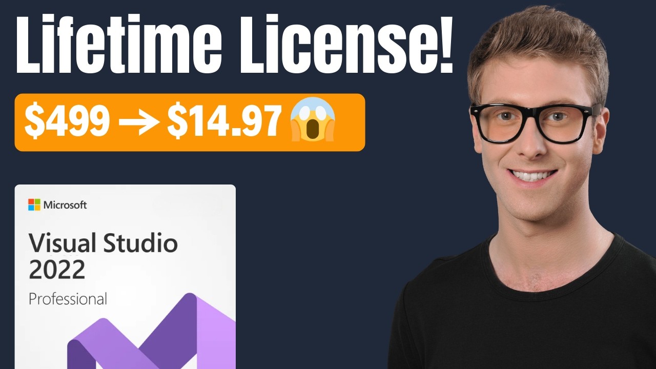 Microsoft Visual Studio Pro 2022: Get a Lifetime License for $14! (97% OFF)