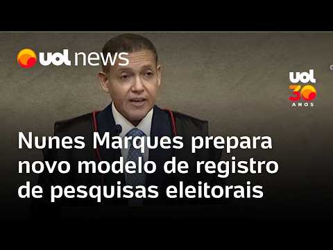 Nunes Marques prepara novo modelo de registro de pesquisas eleitorais