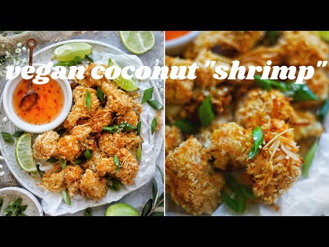 AIR FRIED VEGAN COCONUT "SHRIMP" [SOY FREE] | PLANTIFULLY BASED