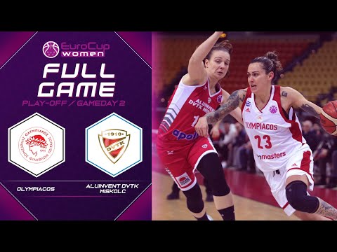 Olympiacos v Aluinvent DVTK Miskolc - Full Game - EuroCup Women 2019-20