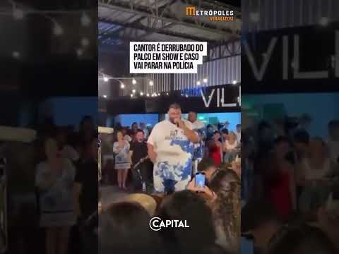 SHOW DE PAGODE TERMINA EM CASO DE POLÍCIA 😱 CANTOR PAULÃO É AGREDIDO NO PALCO!