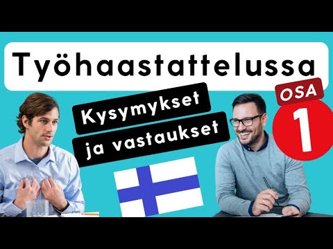 Työhaastattelussa osa 1