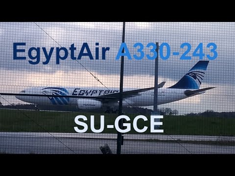 EgyptAir Airbus A330-243 SU-GCE in Dresden  // HD // 2017-04-18