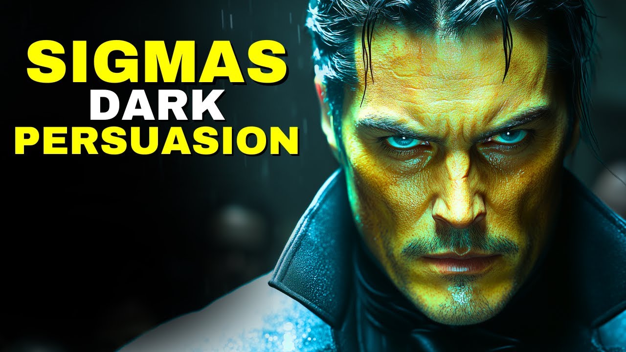 How Sigma Males Use Dark Persuasion Tactics