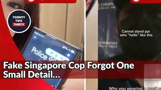 Fake SPF Officer on Google Meet Exposed After Woman Challenges Video Call Scam