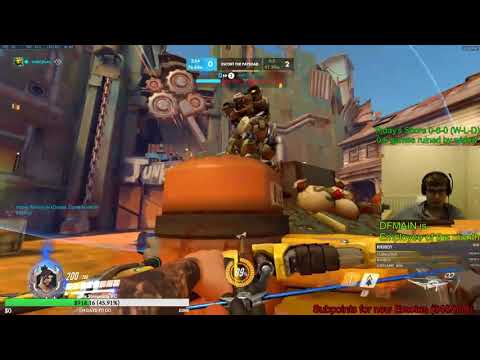 CHIPSA PLAYS AS HANZO! 34 ELIMS 13K DMG! [ OVERWATCH SEASON 17 TOP 500 ]