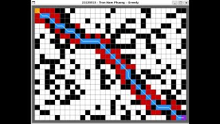 Search Algorithms: DFS, BFS, UCS, AStar, Greedy