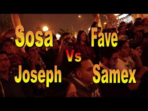 Samex vs Fave vs Joseph vs Sosa - Raptonda Peru - 2017
