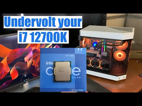 Undervolt your i7 12700K for more FPS (Even on Locked Motherboards) - Tutorial