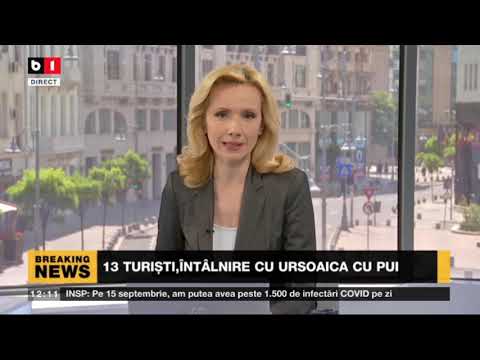 STIRI B1 ORA 12.00 CU ANDREEA MORARU - PFIZER, EFICIENTA DE 39% VS TULPINA DELTA