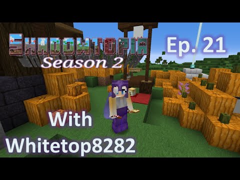 Whitetop8282 - Haunted Mansion  and a Redstone Student Shadowtopia Season 2 Ep 21 Minecraft Multi-player server