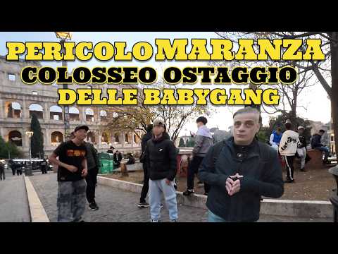 Pericolo Maranza : Ecco Come le Baby Gang Hanno Preso il controllo del Colosseo