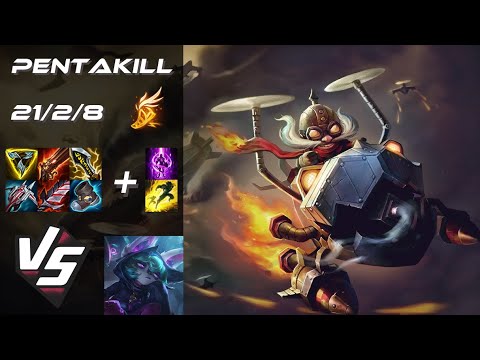 MID Corki vs Vex [PENTAKILL] - EU Grandmaster Patch 14.12