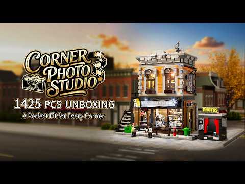 Vidéo Lumibricks Street Fusion 19016 : Studio photo