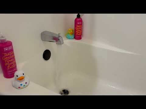 3 Hours Bathtub Running ASMR - Soothing White Noise for Sleep 😴