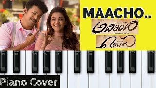 Maacho (Maayo) - Piano cover | மெர்சல் అదిరింది | Vijay | Kajal Agarwal | AR Rahman