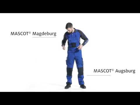 Hängselbyxor med knäfickor Mascot Unique 12169-442