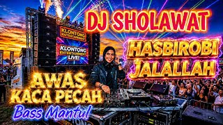 Download lagu Dj Sholawat Hasbi Rabbi Jalallah Slow Bass Horeg Glerr//Klontong Entertainment mp3