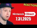 Reacting To Nintendo Direct Partner Showcase 7 31 2025 Livestream