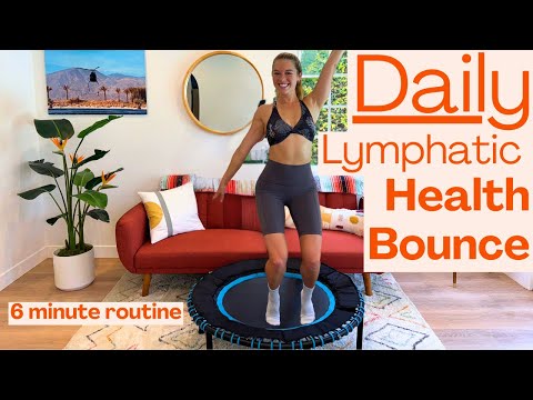 6 Min Everyday Rebounder Workout | Daily Lymphatic Health Routine