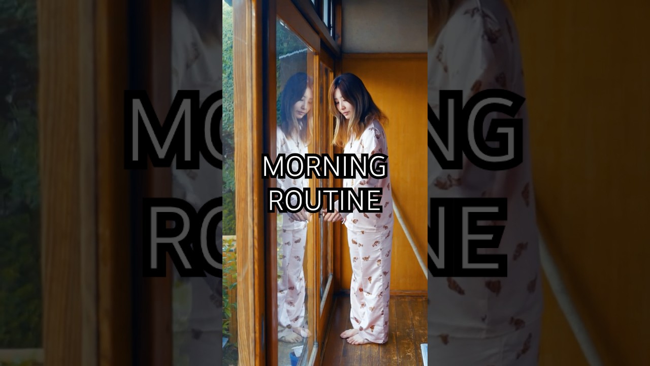 Morning Routine in a Traditional Japanese House