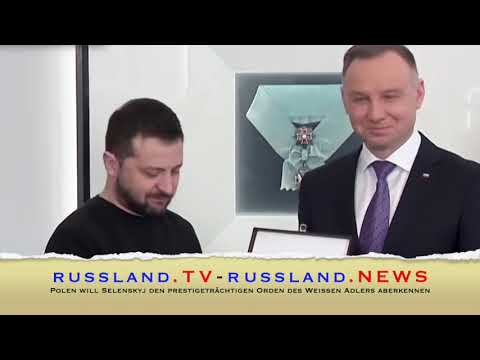 Polen will Selenskyj den prestigeträchtigen Orden des Weißen Adlers aberkennen