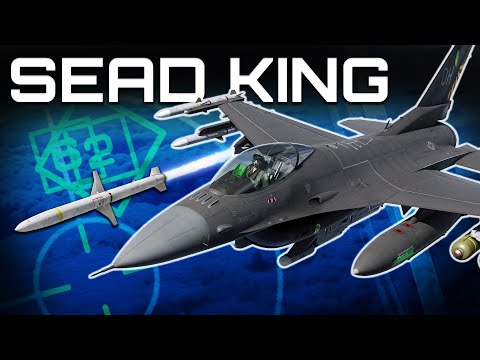 You WON'T BELIEVE the Devastating Power of F-16 in SEAD Missions