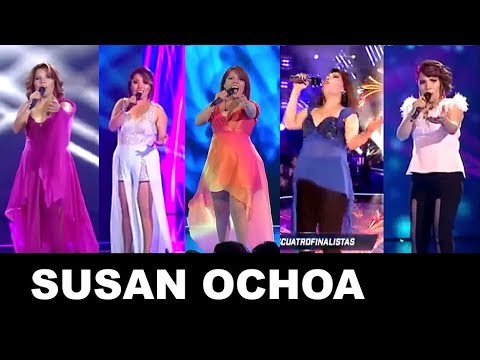 Todas las presentaciones de Susan Ochoa en los cuatro finalistas