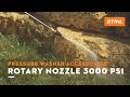 Rotating Nozzle 3000 psi Video