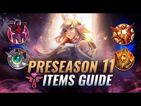 The COMPLETE SUPPORT Itemization Guide For PRESEASON 11 - League of Legends