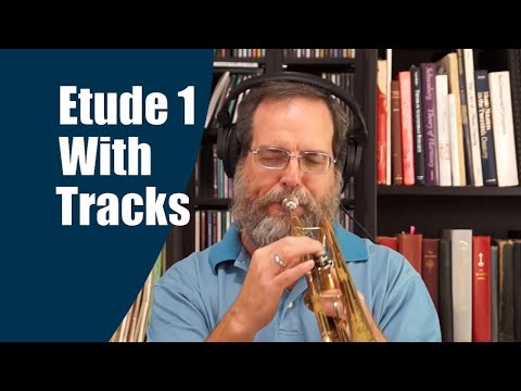 TMEA Jazz Trumpet Etude 1 With Track