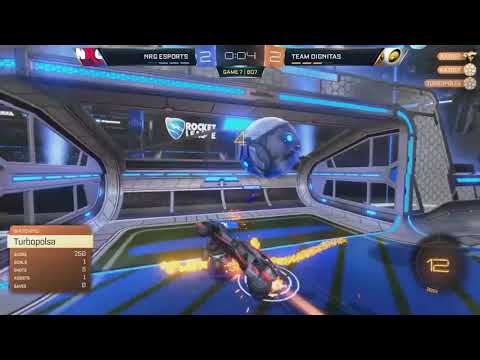 RLCS Insane 0s goal fron jstn. (NRG-Dignitas, RLCS S5)