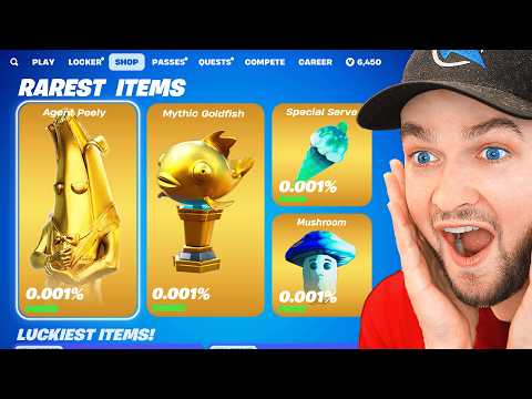 The RAREST Items in Fortnite History!
